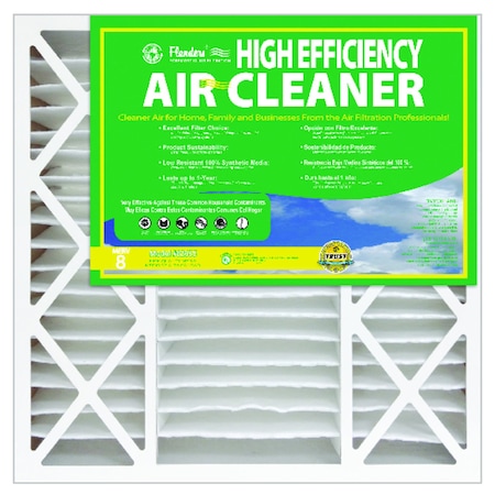 Dust Patroller 20x25x4-1/2 Pleated Air Filter, Synthetic, MERV 8 82655-0452025